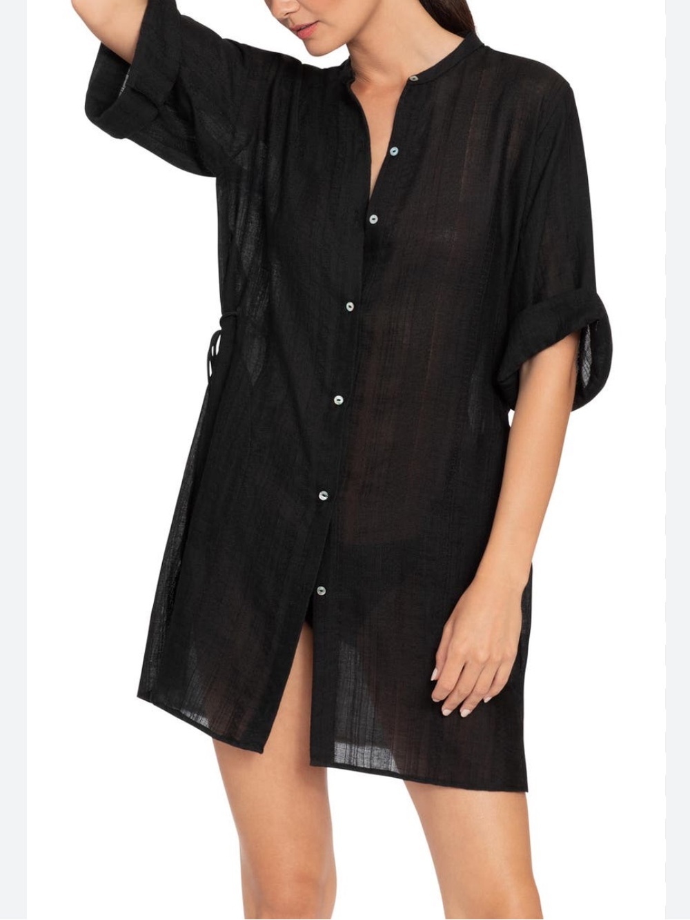 Robin Piccone Michelle Black Size Small NWT #Lux-G